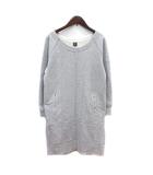 アーバンリサーチ ドアーズ URBAN RESEARCH DOORS ワンピース ひざ丈 長袖 F グレー /MN