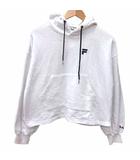 フィラ FILA パーカー プルオーバー フード 長袖 L 白 ホワイト /YK