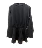 ダーリッチ Darich パンツ オールインワン ショート 長袖 ウエストマーク F 黒 ブラック /RT