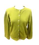 コムサイズム COMME CA ISM カーディガン ニット 長袖 F カーキ /RT