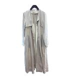 ビームスハート BEAMS HEART スプリングコート ロング M ベージュ /AU