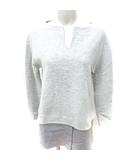 チュニック ニット 長袖 ウール S グレー /RT