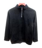 コムサイズム COMME CA ISM ニット カットソー ハイネック 長袖 M 黒 ブラック /RT