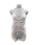 アルベロベロ　ALBEROBELLO olleborebla キャミソール ビーズ ベージュ /YI