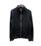 ダブルスタンダードクロージング ダブスタ DOUBLE STANDARD CLOTHING ジャケット ブルゾン ジップアップ スウェット地 F 黒 ブラック /MN
