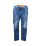 リーバイス Levi's デニムパンツ ジーンズ スキニー ウォッシュ加工 28 L 紺 ネイビー /MN