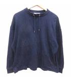 パーリッシィ PAR ICI Tシャツ カットソー 長袖 F 紺 ネイビー /YK