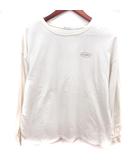 オリーブデオリーブ OLIVE des OLIVE Tシャツ カットソー Uネック 長袖 F アイボリー /RT ●RY