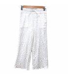ザラ ZARA ワイドパンツ ポコポコ 128cm 8 白 ホワイト /YK ●RY