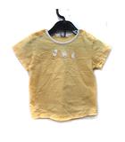 ファミリア Familiar Tシャツ カットソー ボーダー 70 黄色 イエロー /YI ●RY