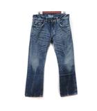エドウィン EDWIN パンツ デニム ジーンズ ダメージ加工 34 紺 ネイビー /YI