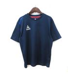 ルコックスポルティフ le coq sportif カットソー Vネック 半袖 M 紺 ネイビー /YI