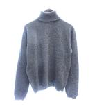 タルボット TALBOTS ニットセーター タートルネック ウール 長袖 S グレー /AU