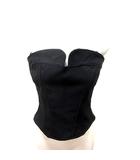 ザラ ZARA ビスチェ ベアトップ S 黒 ブラック /RT