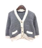 ザラ ZARA カーディガン ニット S グレー /MN