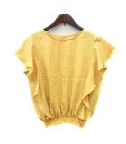 ラウンジドレス ガリャルダガランテ Loungedress GALLARDAGALANTE ブラウス 半袖 F 黄色 イエロー /MN