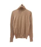 イエナ IENA ニット カットソー タートルネック 長袖 ウール 茶 ブラウン /MN