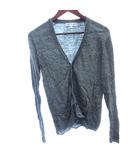 ビーミングバイビームス B:MING LIFE STORE by BEAMS ニット カーディガン 麻 リネン 長袖 S グレー /AU