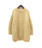 ココディール COCO DEAL ワンピース ニット ミニ 長袖 2 M 黄色 イエロー /MN