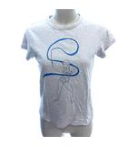 カットソー Tシャツ クルーネック プリント 1 S グレー /AU