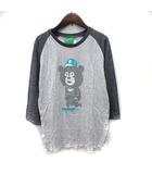 ビームスティ BEAMS T Tシャツ カットソー 七分袖 グレー /YI