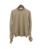 ビーミングバイビームス B:MING LIFE STORE by BEAMS カットソー ハイネック 長袖 ベージュ /MN
