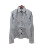 ナラカミーチェ NARA CAMICIE シャツ ストライプ 長袖 1 S グレー /MN