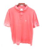 チャンピオン CHAMPION ポロシャツ 半袖 XL オレンジピンク /RT