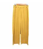 フリークスストア FREAKS STORE ワイドパンツ イージー ニット F 黄色 イエロー /YK