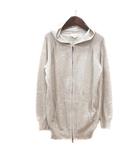 ダナキャランニューヨーク DKNY パーカー ニット ジップアップ P S ライトベージュ /MN