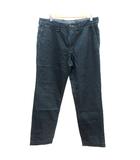 23区 オンワード樫山 HOMME LAND チノパンツ テーパード 48 L 黒 ブラック /AU