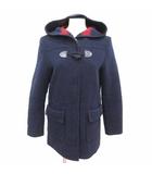 ザラ ZARA GIRLS ダッフルコート ジップアップ フード 160㎝ 紺 ネイビー /YK