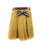パンツ キュロット 36 S 黄色 イエロー /YI