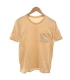 マルタンマルジェラ Martin Margiela カットソー Tシャツ 半袖 44 ベージュ /FF ■GY62