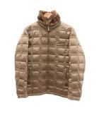 バーバリーブラックレーベル BURBERRY BLACK LABEL ダウンジャケット ブルゾン ラビットファー L ゴールドカラー /JS ■GY62