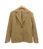 バーバリー ロンドン BURBERRY LONDON テーラードジャケット 42 ベージュ シングル ウール /NU ■GY62