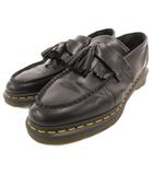 ドクターマーチン DR.MARTENS タッセルローファー シューズ スムースレザー 42 UK8 黒 ブラック /JS ■GY62
