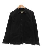 ズッカトラバイユ ZUCCa TRAVAIL カバーオール ジャケット 0 無地 黒 ブラック /AE ■GY62