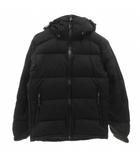 ダウンジャケット ブルゾン 38 黒 ブラック フード /FF ■GY62