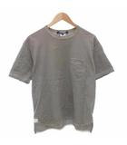 ジュンヤワタナベマン JUNYA WATANABE MAN コムデギャルソン AD2019 ボーダー Tシャツ 半袖 L 白 ホワイト 黒 ブラック /FF ■GY62