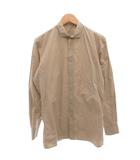 ボッテガヴェネタ BOTTEGA VENETA コットンシャツ カジュアル 長袖 15 4/3 /40 ベージュ /FF■GY62