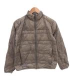 ザノースフェイス THE NORTH FACE ライトヒートダウンジャケット ブルゾン ナイロン ロゴ刺繍 M グレー NDW18174 /FF GY62