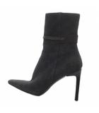 グッチ GUCCI GG柄 ショートブーツ ハイヒール 38C 茶色 ブラウン /SR ■GY62