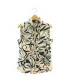 エミリオプッチ EMILIO PUCCI ダウンベスト 38 マルチカラー ピンクベージュ ライトブルー /SS ■OS ■GY62