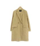 ユナイテッドアローズ UNITED ARROWS GT C 30/TWL チェスターコート ロング 40 ベージュ /MY ■OS ■GY62