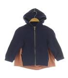 マルニ MARNI キッズ スウェットパーカー ジップアップ フレア 裏起毛 4 ネイビー /MY ■OS ■GY62