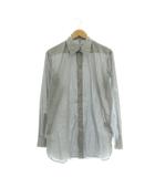 イヴサンローラン YVES SAINT LAURENT 長袖シャツ コットン 39/15 グレー /CX ■GY62