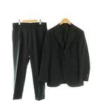 ユナイテッドアローズ UNITED ARROWS スーツ セットアップ テーラードジャケット パンツ ウール 背抜き 48 ネイビー /CX ■GY62