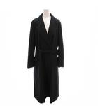 マックスマーラ MAX MARA 銀タグ トレンチコート ベルト ロング 42 紺 ネイビー /FF ■GY62