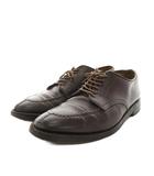 オールデン ALDEN NST Uチップコードバンシューズ ドレスシューズ ビジネスシューズ レザー 8D 茶 ブラウン 4340 /YT13 ■GY62